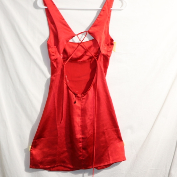 PRINCESS  Poly Cobie Mini Dress Red Size 4 Valentines Day ! - Picture 9 of 13